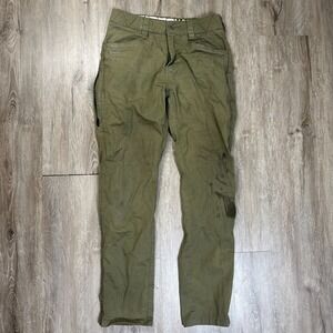 Viktos Leo Duty Pants Size 28x30 Green EDC Tactical Straight *Stain